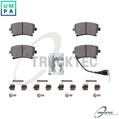 Brake pad set disc - set,