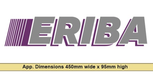 Retro eriba caravan decals - retro,
