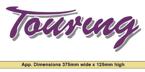 Retro eriba caravan decals - retro,