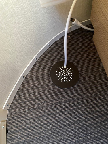 Eriba floor vent - vent, cover