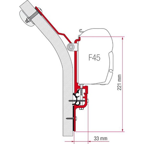 Fiamma kit for eriba - fiamma,