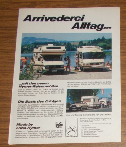 Rare advertising eriba fiat - rare,