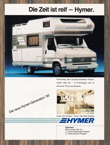 Eriba hymermobil advertising - hymermobil,