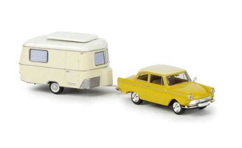 Dkw junior with eriba - 1:87,