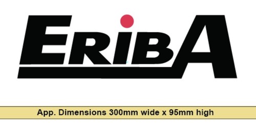 Retro eriba caravan - retro, decals