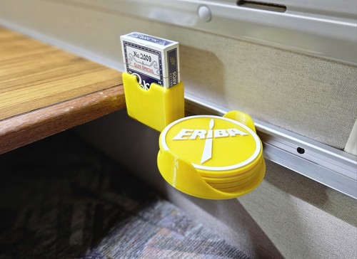 Eriba coasters and pack - and,