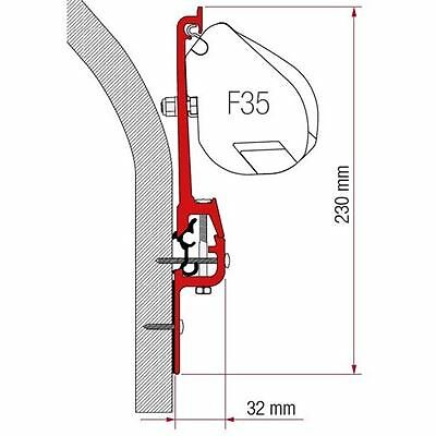 Awning mounting bracket - mounting,