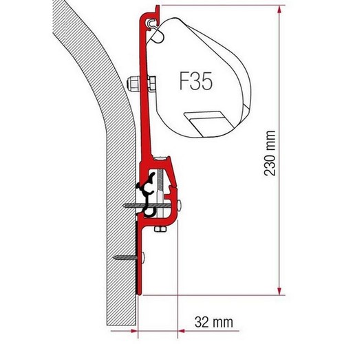 Fiamma f35 awning mounting - awning,