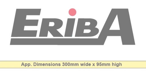 Retro eriba caravan decals - retro,
