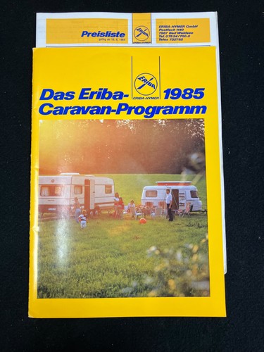 1985 eriba caravan - eriba,