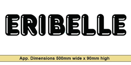 Retro eriba caravan decals - eriba,