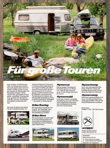 Eriba touring advertising - eriba,