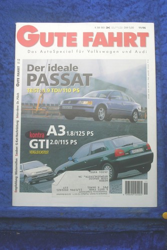 Good drive vw audi - 11/96,