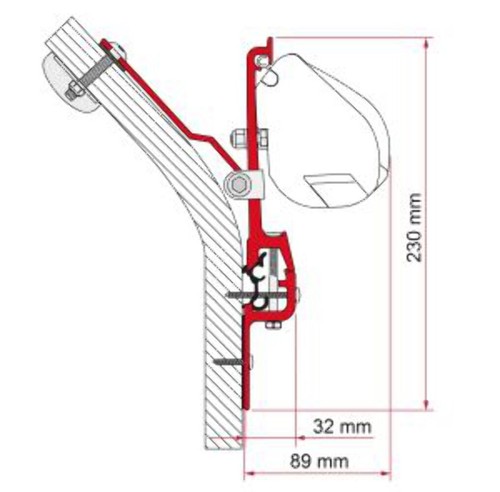F35 adapter eriba touring - f35,